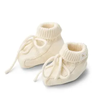Little Dutch Little Dutch - Slofjes - Wit - Newborn Naturals