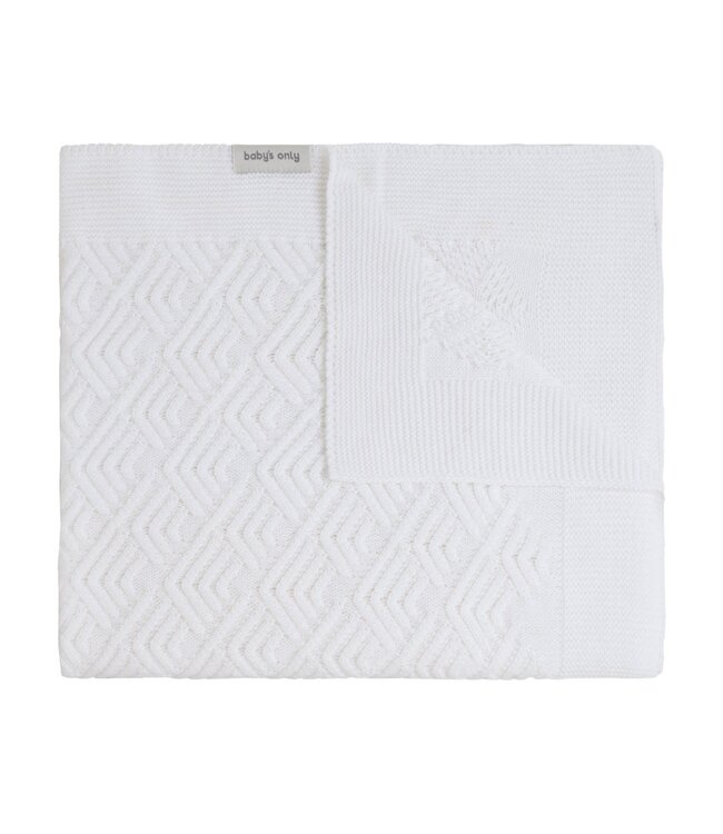 Baby's Only Baby's Only - Wiegdeken Sierra wolwit