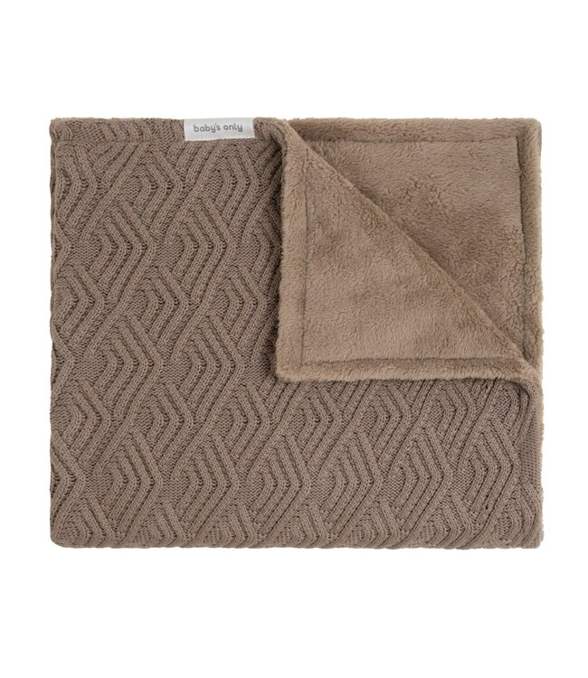 Baby's Only Baby's Only - Wiegdeken teddy Sierra clay