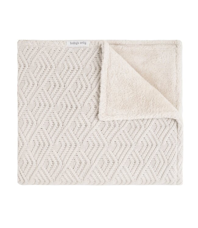 Baby's Only Baby's Only - Wiegdeken teddy Sierra warm linen