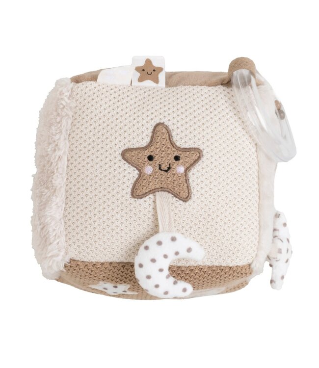 Baby's Only Baby's Only - Activiteiten kubus Heaven clay/warm linen