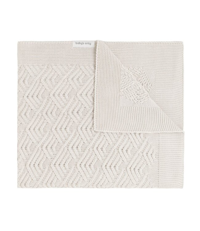 Baby's Only Baby's Only - Ledikantdeken Sierra warm linen