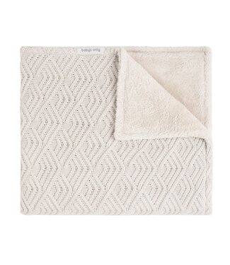 Baby's Only Baby's Only - Ledikantdeken teddy Sierra warm linen