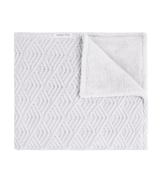 Baby's Only Baby's Only - Ledikantdeken teddy Sierra wolwit