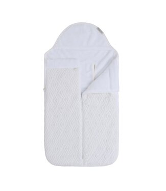 Baby's Only Baby's Only - Voetenzak autostoel 0+ Sierra wolwit