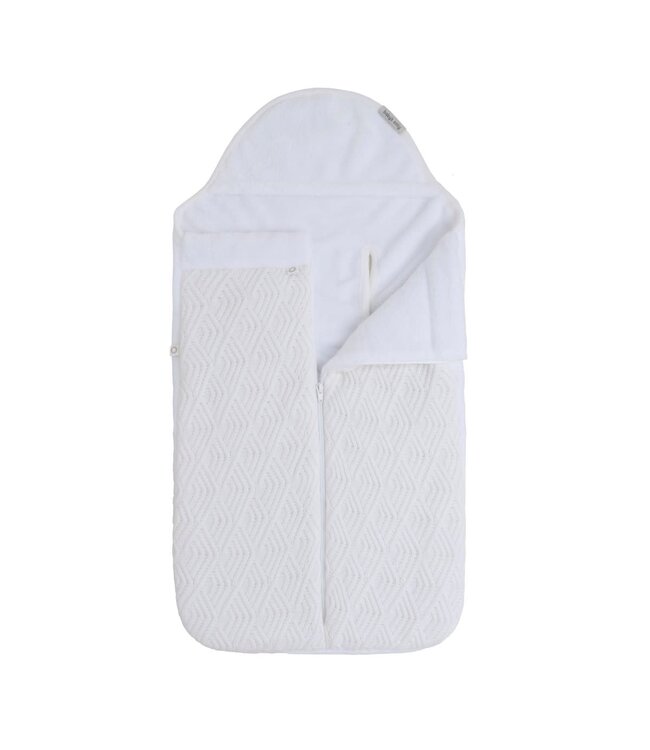 Baby's Only Baby's Only - Voetenzak autostoel 0+ Sierra wolwit