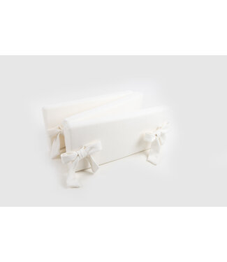 Maison Naline Maison Naline - Bedomrander angora ivoor / lintstrikken angora ivoor (mousse 5cm)