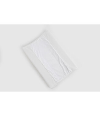 Maison Naline Maison Naline - Waskussenhoes zijkant angora ivoor / paspel ivoor / middenstuk triga ivoor