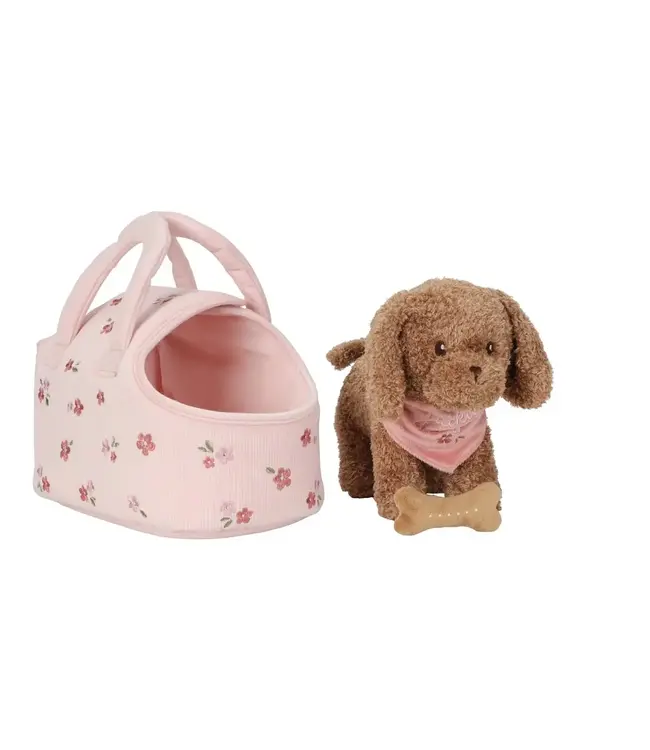 Little Dutch Toys Little Dutch Toys - Knuffelhond Jackie in tas GRS