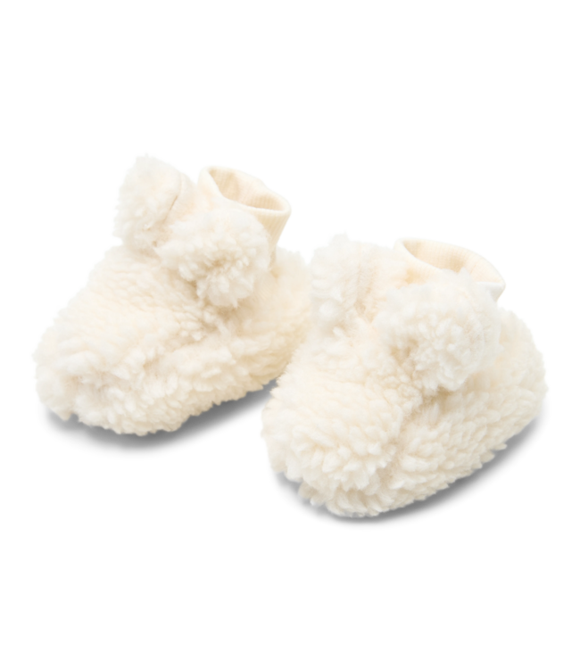 Little Dutch Little Dutch - Babyslofjes Teddy Offwhite