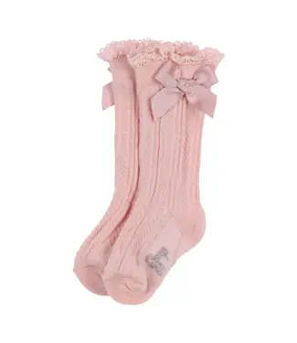 Gymp Gymp - Knee socks Kite + strik - Old Rose