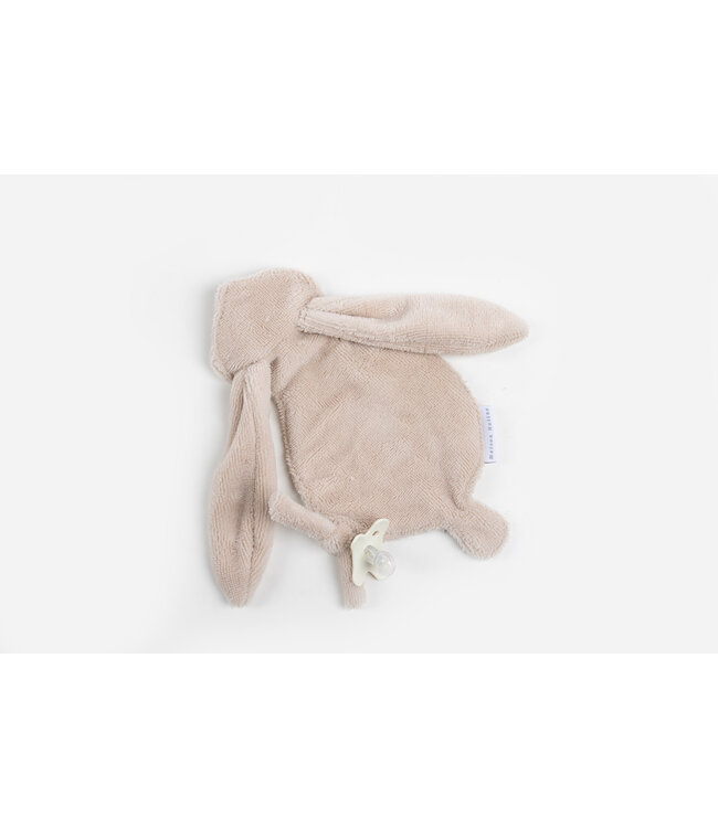 Maison Naline Maison Naline - doudou Lapin bamboe beige