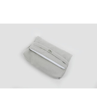 Maison Naline Maison Naline - Toilettas (pochette) herringbone groen