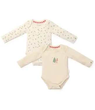 Little Dutch Little Dutch - 2-Pack Christmas Bodysuit
