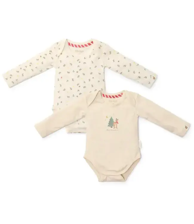 Little Dutch Little Dutch - 2-Pack Christmas Bodysuit