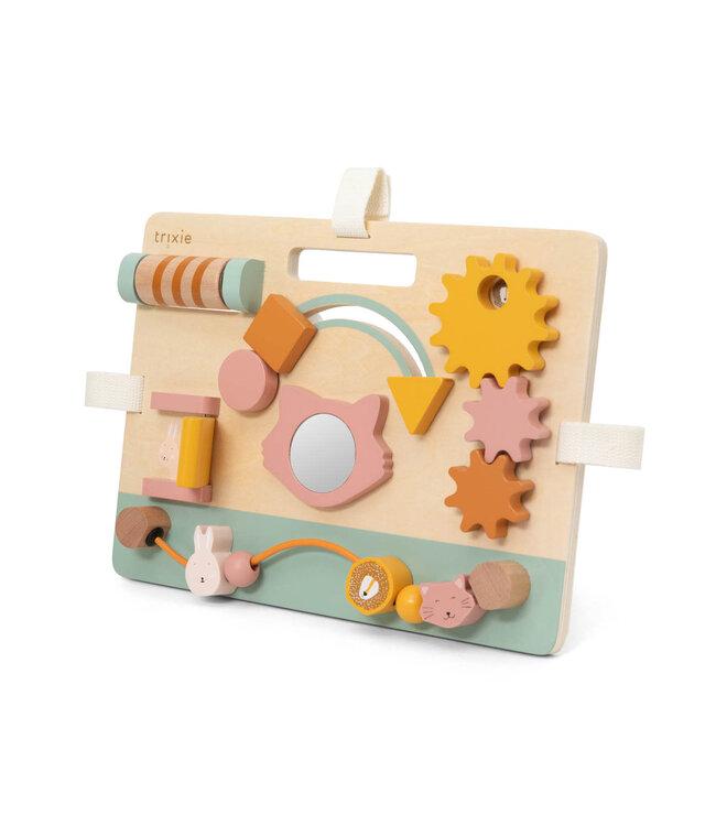 Trixie Trixie - Wooden activity panel - Mrs. Cat