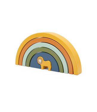 Trixie Trixie - Wooden rainbow stacking - Mr. Lion