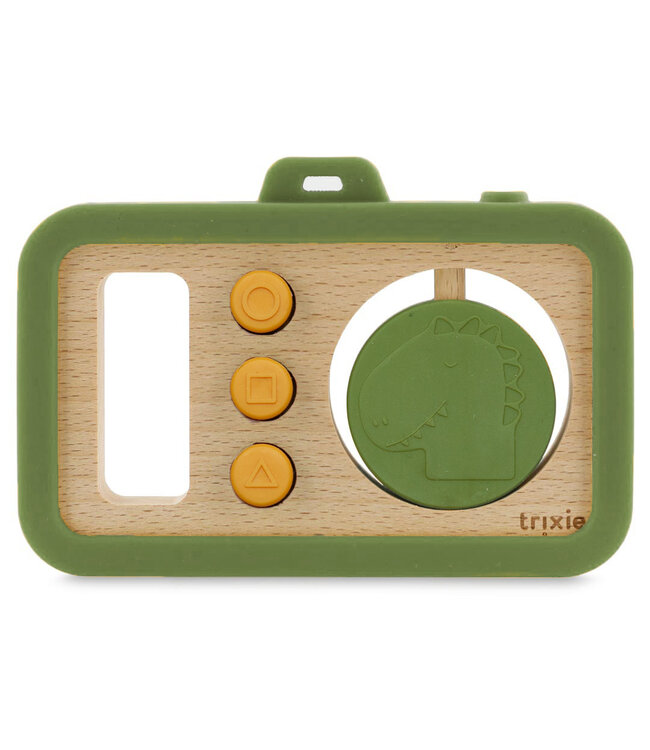 Trixie Trixie - Wooden silicone baby camera - Mr. Dino