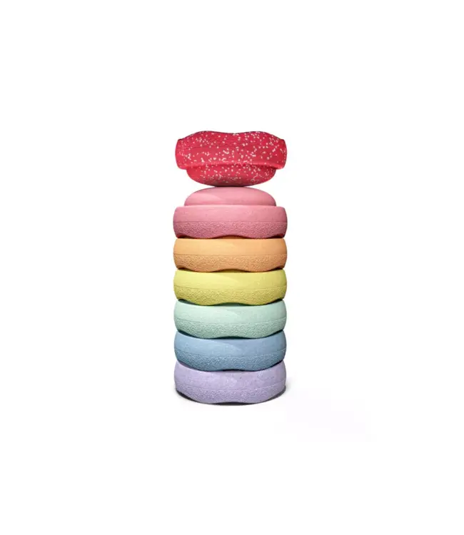 Stapelstein Stapelstein - Blush Special Original Mini rainbow pastel