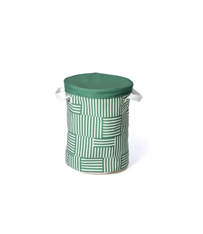 Play & Go Play & Go - Opbergmand Met Speeltapijt -  Roadmap Green 140cm