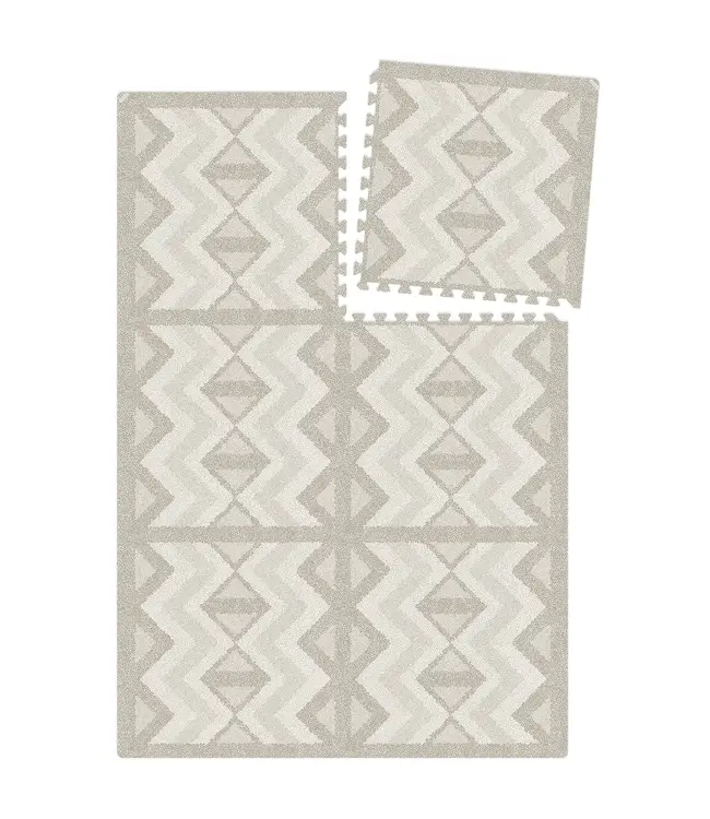 Eeveve Eeveve - Puzzle Mat Kilim - Feather Grey