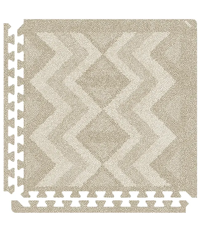 Eeveve Eeveve - Puzzle Mat Kilim  - Truffle