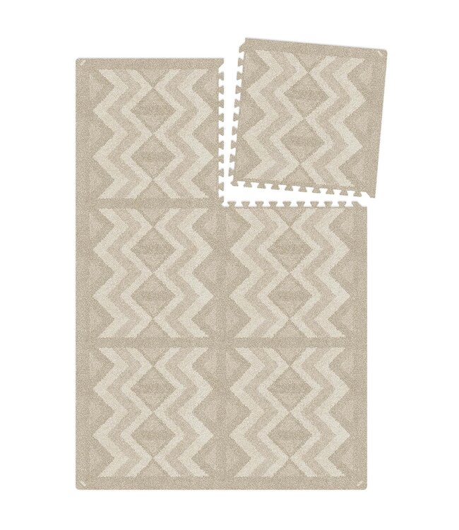 Eeveve Eeveve - Puzzle Mat Kilim  - Truffle