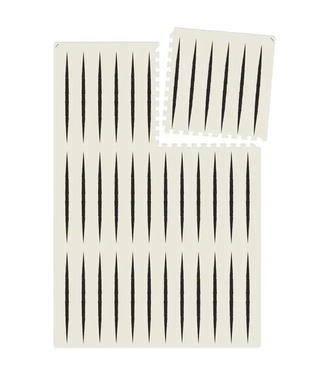 Eeveve Eeveve - Puzzle Mat Lucio - Ecru