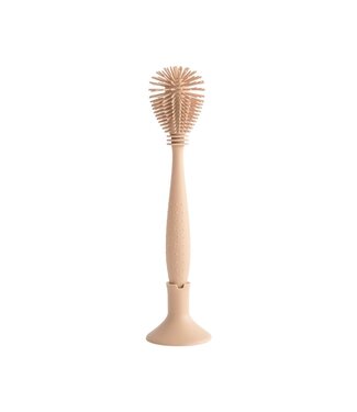 Mushie Mushie - Silicone Baby Bottle Brush - Natural