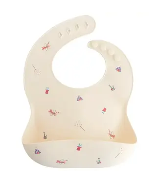 Mushie Mushie - Silicone Bib - Circus