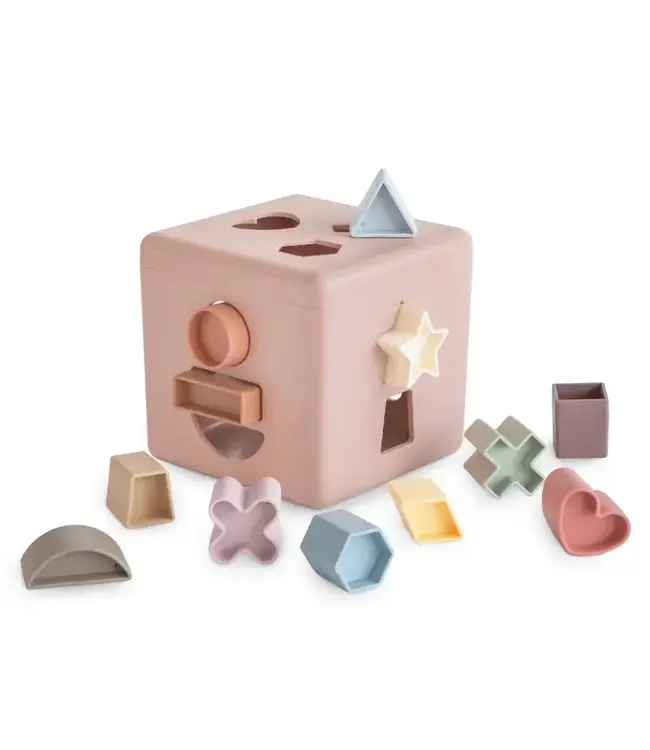 Mushie Mushie - Shape Sorting Box - Petal