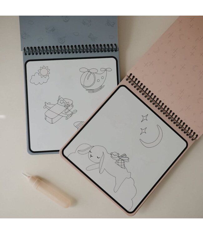 Mushie Mushie - Reusable Water Color Pad - Vehicles