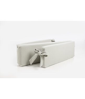 Maison Naline Maison Naline - Enkel parkomrander herringbone groen /  lintstrikken herringbone groen (horizontale lijnen & mousse 5cm)+stootrol