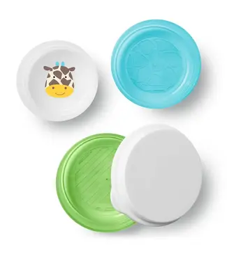 Skip Hop SKIP HOP - Smart Serve 3 pk. Bowls - Giraffe