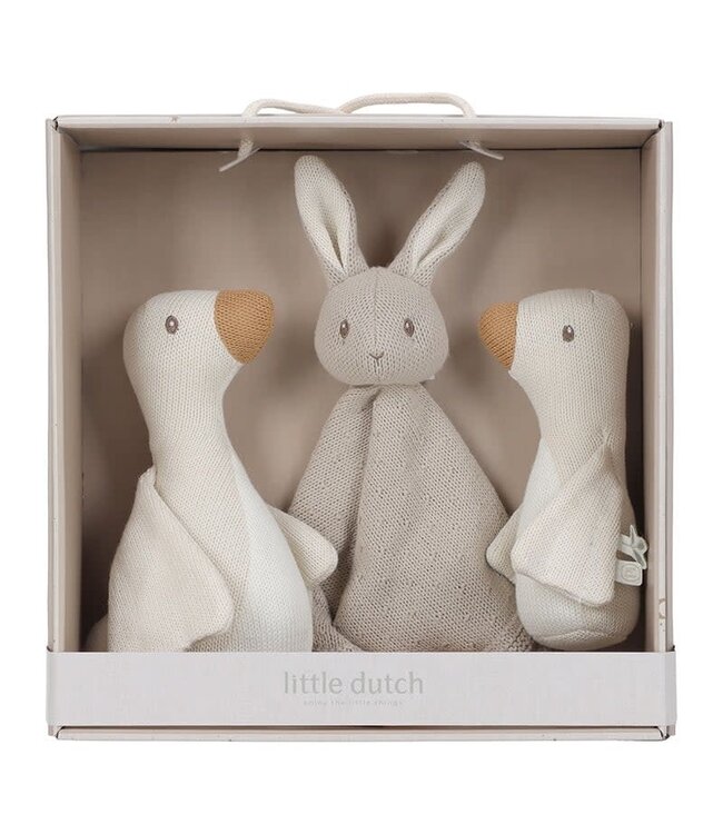 Little Dutch Toys Little Dutch Toys - Gebreide Giftset Newborn Naturals GRS