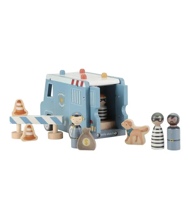 Little Dutch Toys Little Dutch Toys - Politiebus FSC