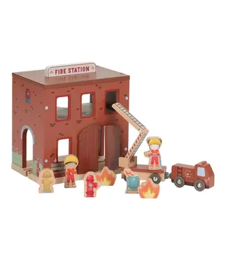 Little Dutch Toys Little Dutch Toys - Brandweerkazerne FSC