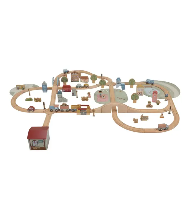 Little Dutch Toys Little Dutch Toys - Treinbaan set XL FSC