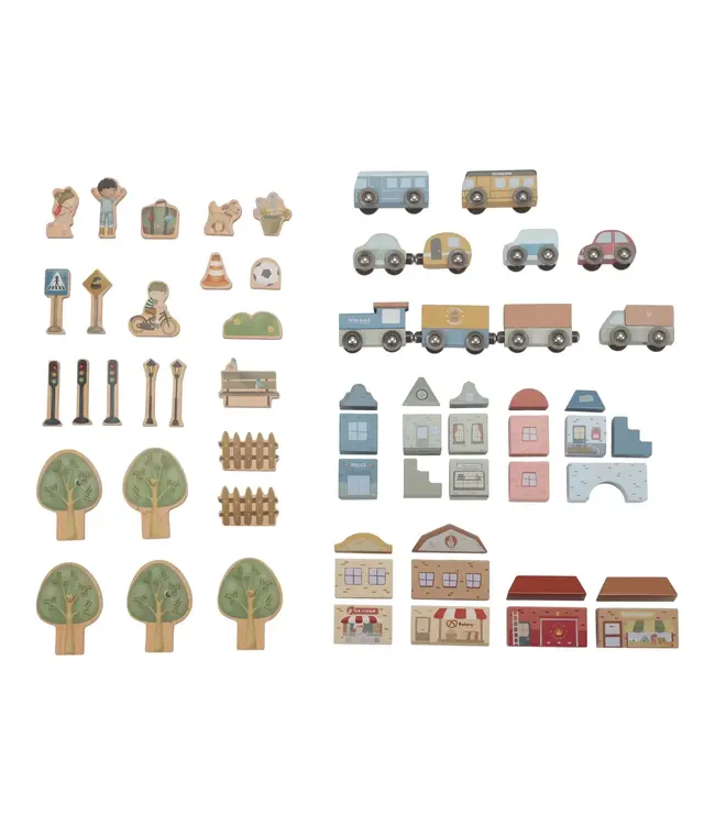 Little Dutch Toys Little Dutch Toys - Treinbaan set XL FSC