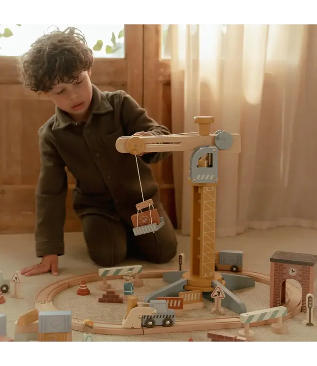 Little Dutch Toys Little Dutch Toys - Hijskraan set FSC