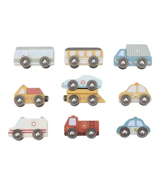 Little Dutch Toys Little Dutch Toys - Voertuigenset FSC