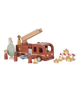 Little Dutch Toys Little Dutch Toys - Brandweerwagenset FSC