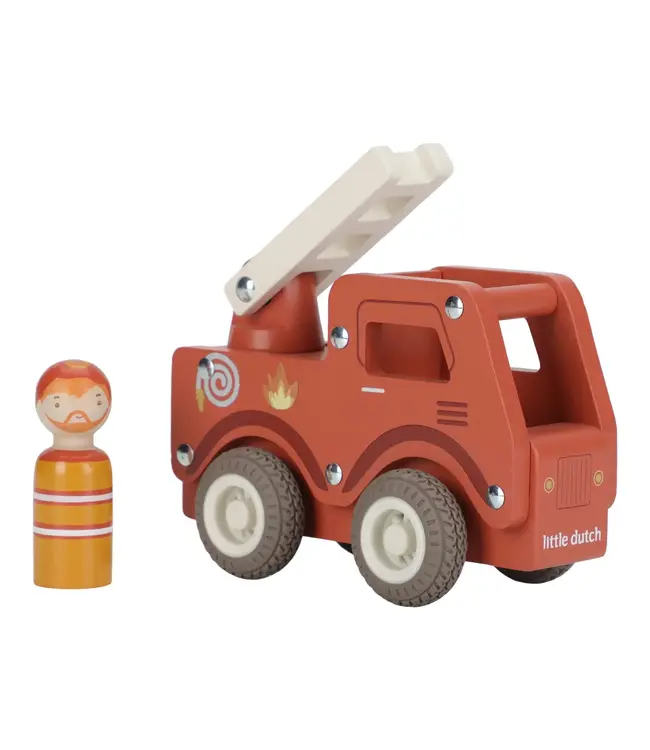Little Dutch Toys Little Dutch Toys - Brandweerauto FSC