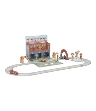 Little Dutch Toys Little Dutch Toys - Speelkoffer met racebaan FSC