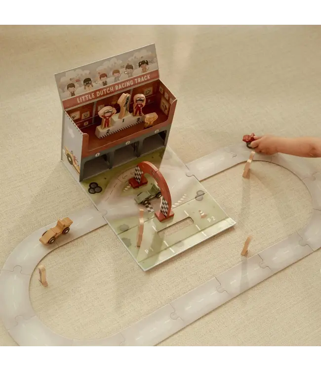 Little Dutch Toys Little Dutch Toys - Speelkoffer met racebaan FSC