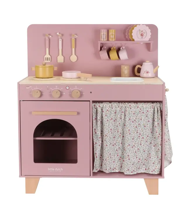 Little Dutch Toys Little Dutch Toys - Houten speelkeuken Roze FSC