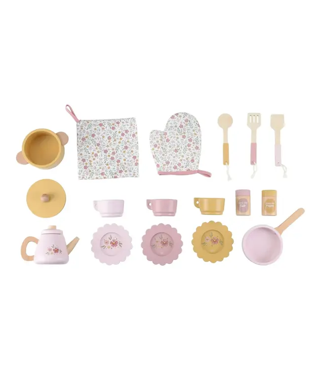 Little Dutch Toys Little Dutch Toys - Houten speelkeuken Roze FSC
