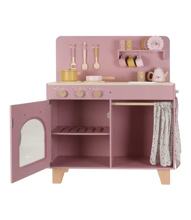 Little Dutch Toys Little Dutch Toys - Houten speelkeuken Roze FSC