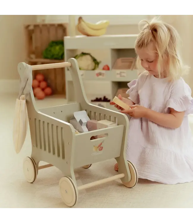 Little Dutch Toys Little Dutch Toys - Houten winkelwagen  FSC