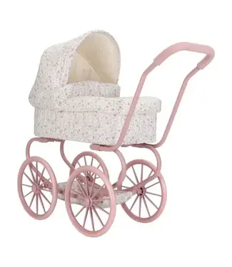 Little Dutch Toys Little Dutch Toys - Metalen Poppenwagen Soft Flowers
